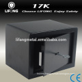 Metal safe box with key lock